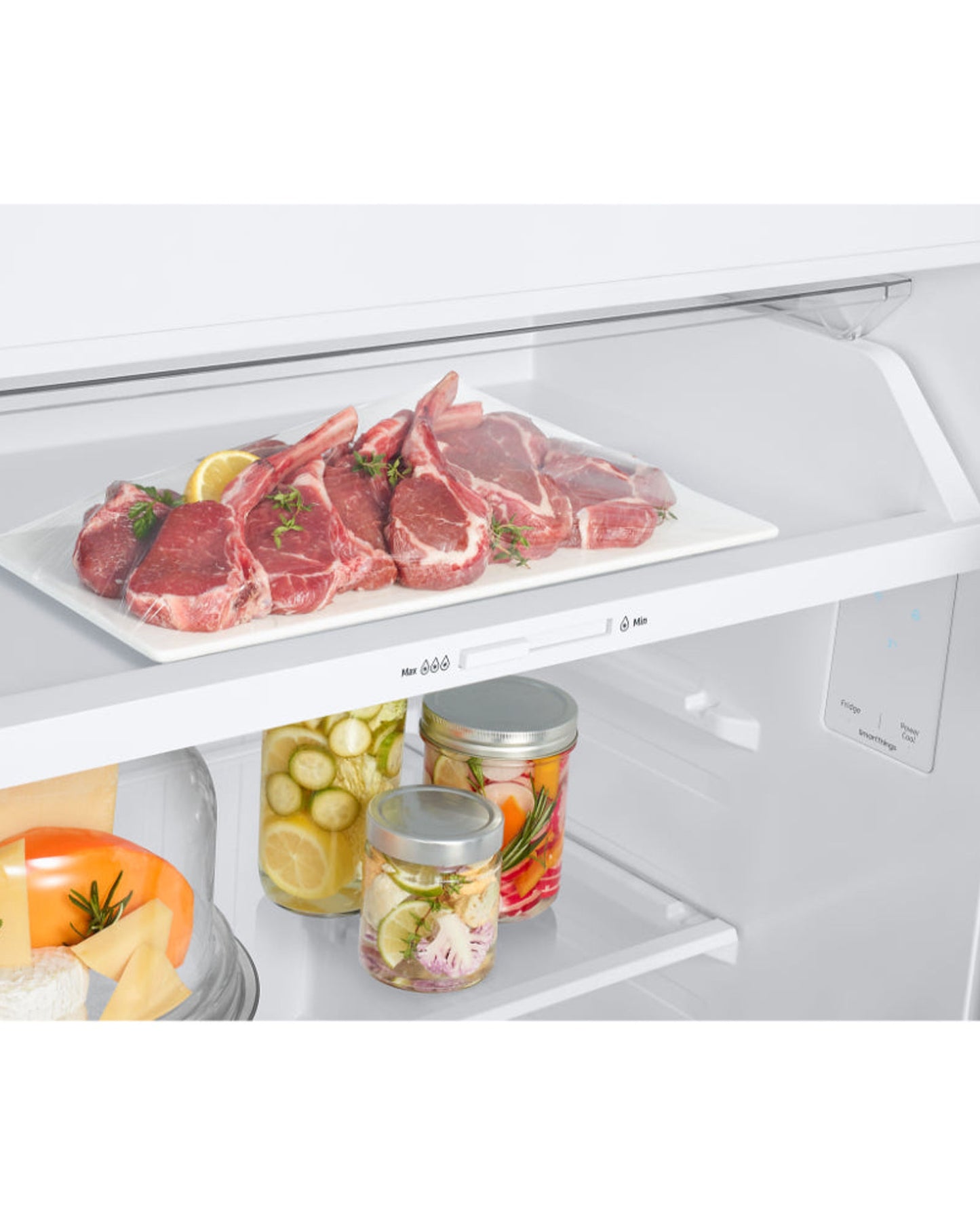 Samsung Top Mount Freezer Refrigerator with Bespoke Design 411L