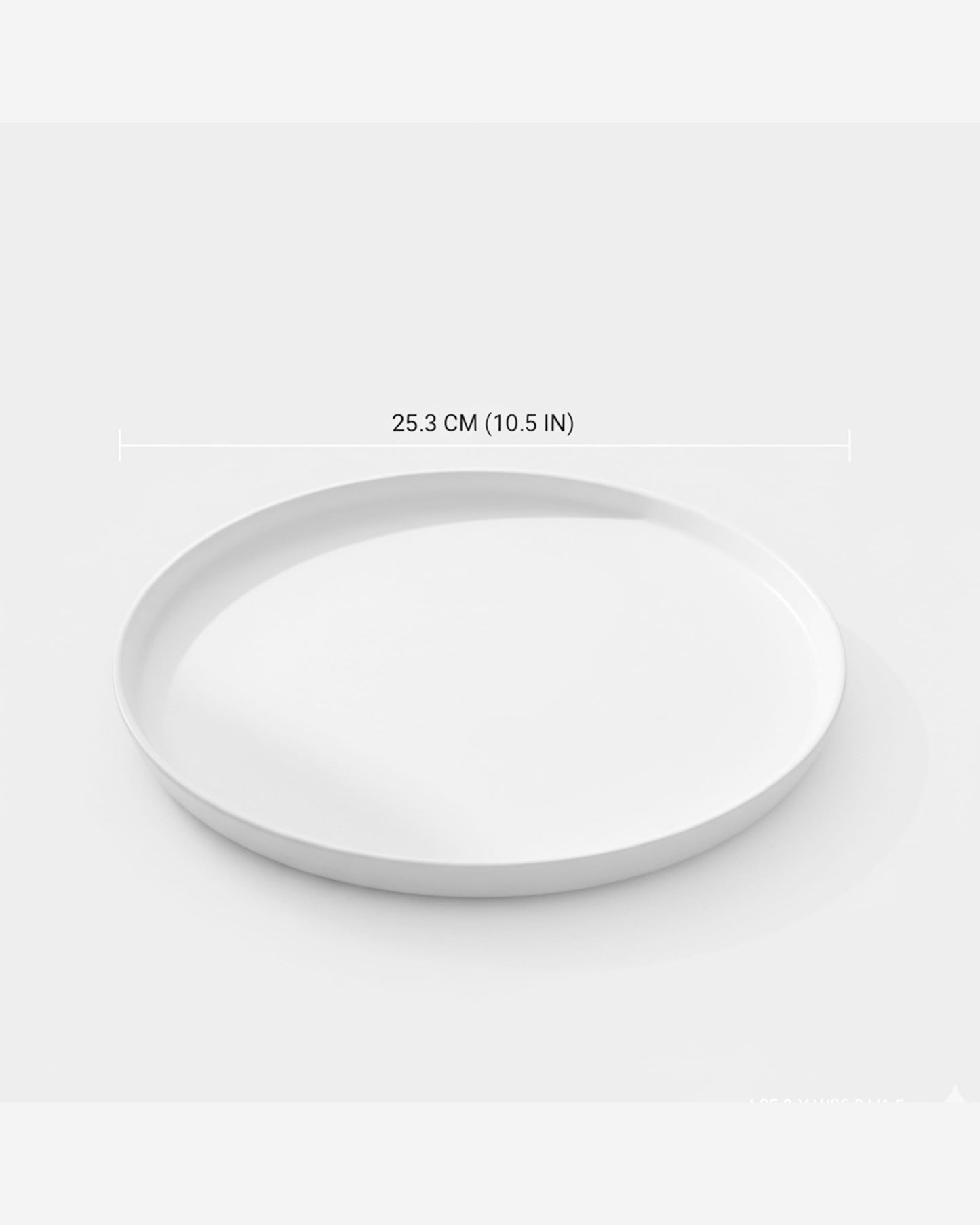 Cuisine Art Bone China Dinner Plate 10.5Inch Set 4