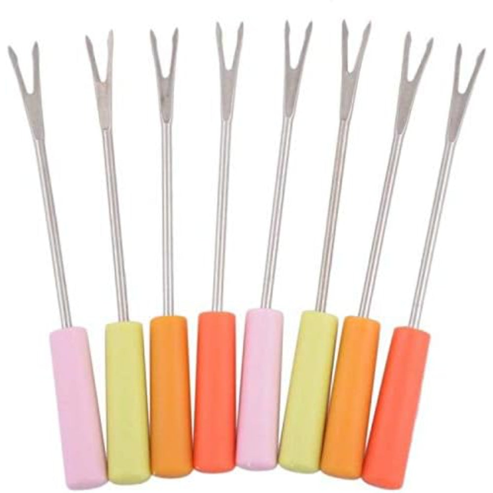 Shallow Porcelain Fondue Set, White – Elegant Serveware for Cheese, Chocolate, and More