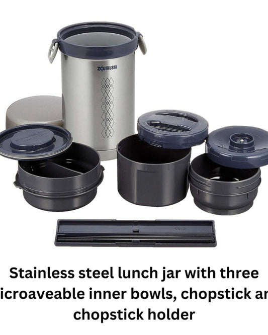 Zojirushi 0.84L Stainless Vacuum Lunch Jar
