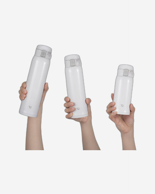 Zojirushi Stainless Steel Vacuum Bottle 0.48L - White