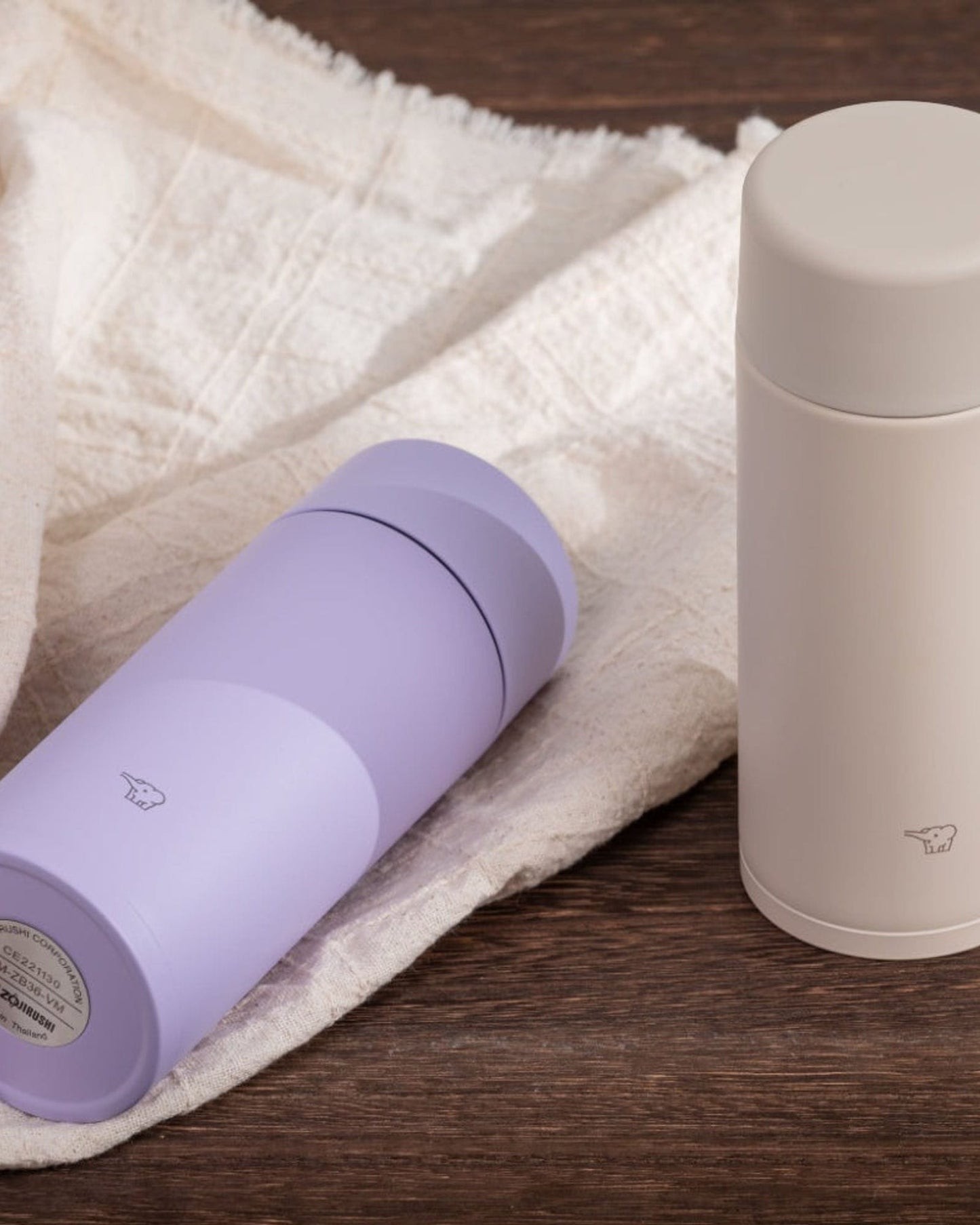 Zojirushi 0.36L Sand Beige Vaccum Bottle