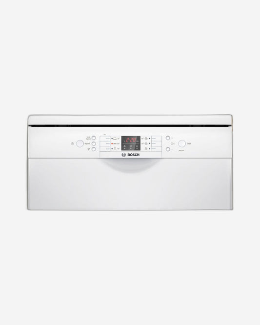 Bosch Series 2 Freestanding Dishwasher HygienePlus & VarioSpeed 12 Place Settings & 60 cm White – SMS26AW00M (ESMA Certified)