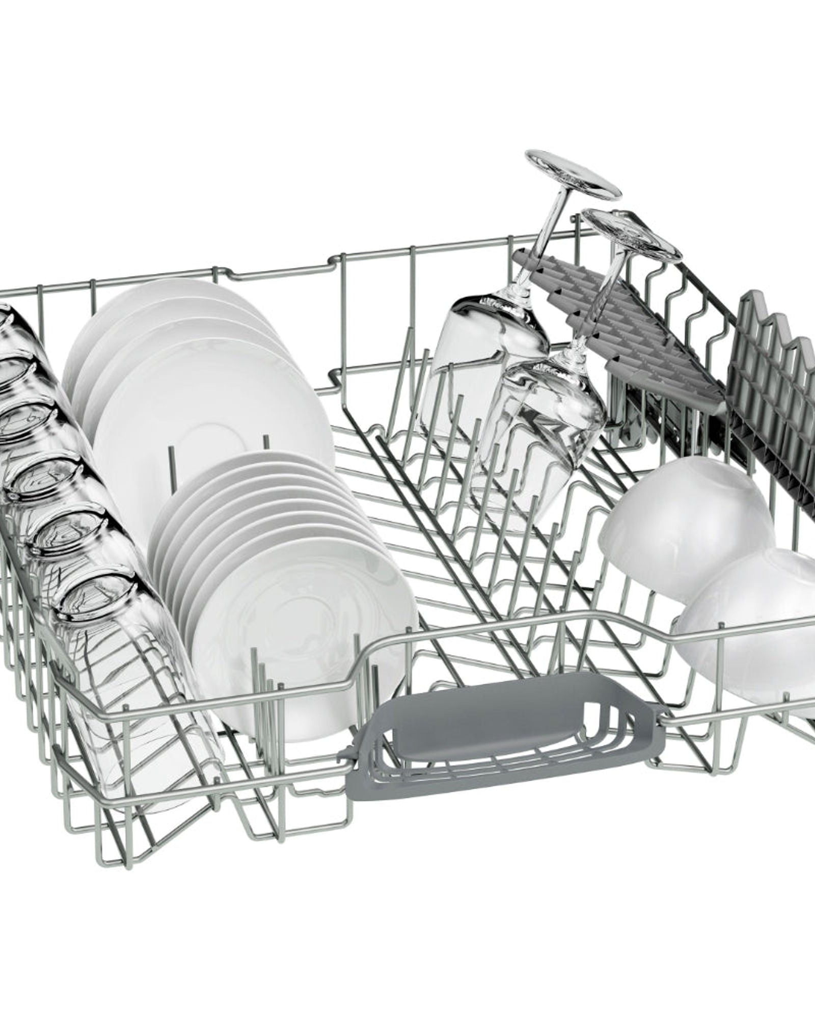 Bosch Series 4 Free-standing Dishwasher, 60 cm, Brushed steel anti-fingerprint SMS46DI00M