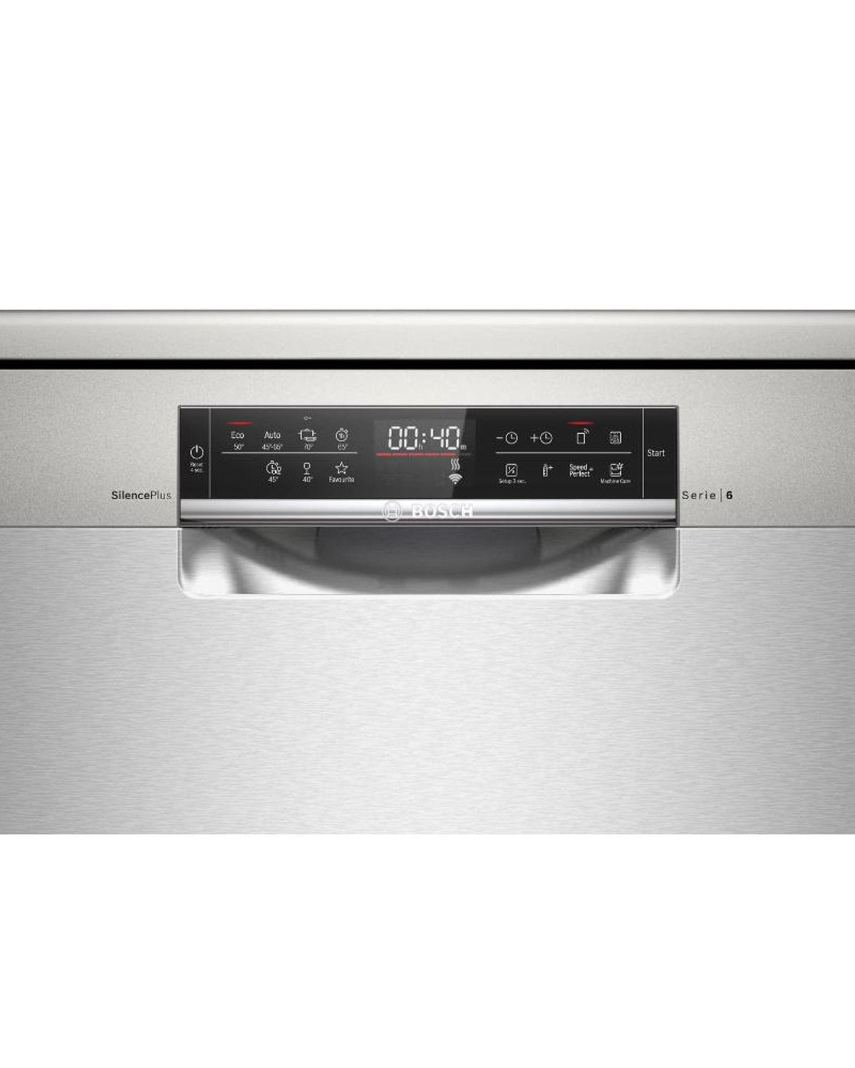 Bosch Freestanding Dishwasher, 13 Place Settings & 7 Programs, German Engineering – SMS6HMI27M