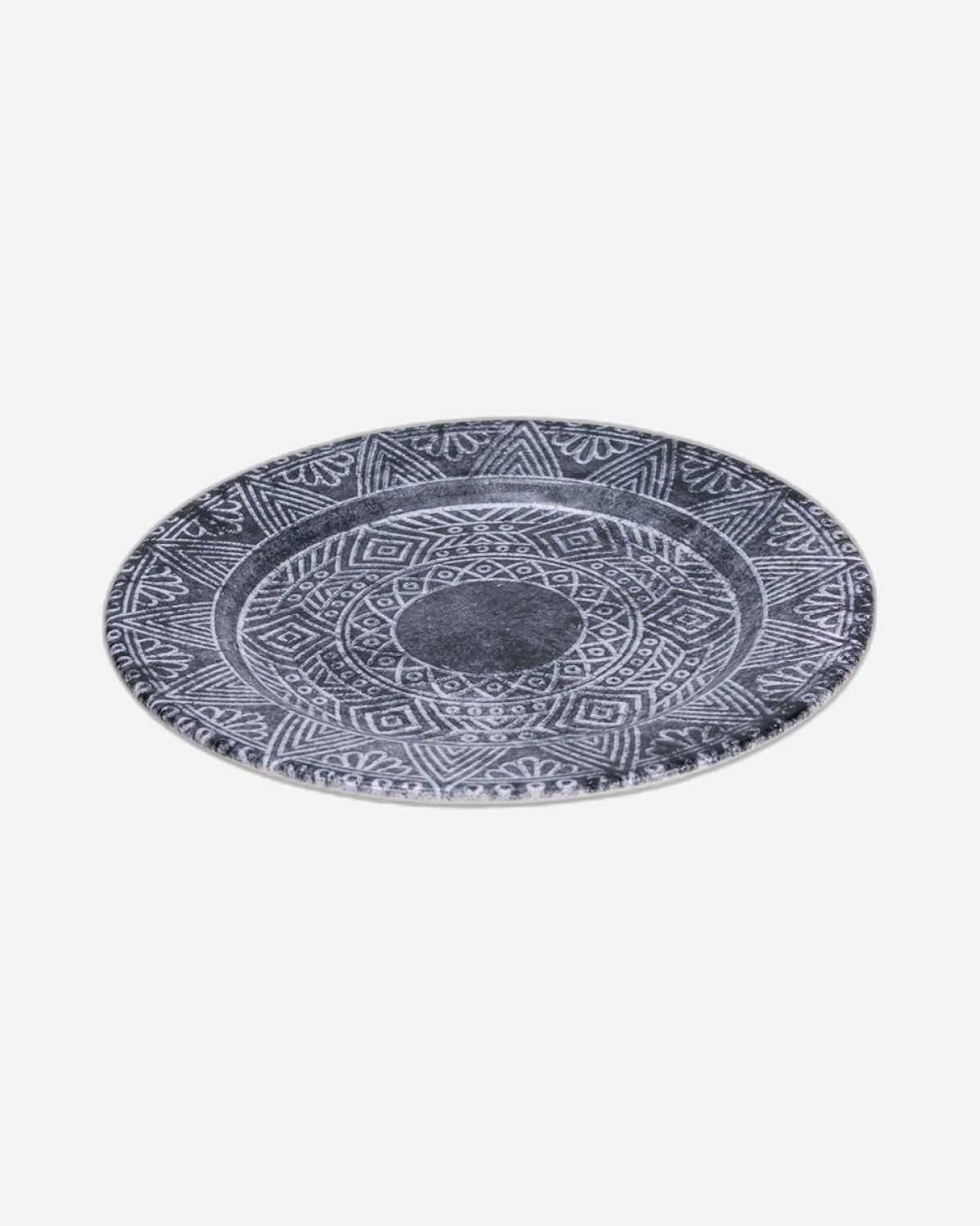 Edessa Ceramic Ginko 20Cm Dessert Plate, Multicolor (Set of 1)