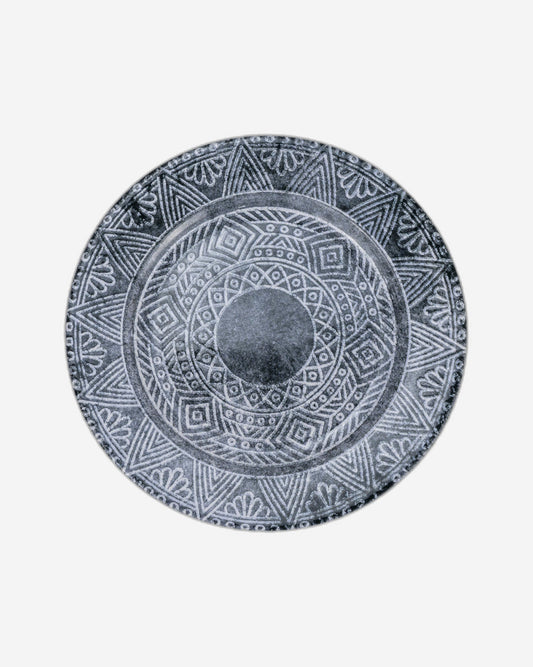 Edessa Ceramic Ginko 20Cm Dessert Plate, Multicolor (Set of 1)