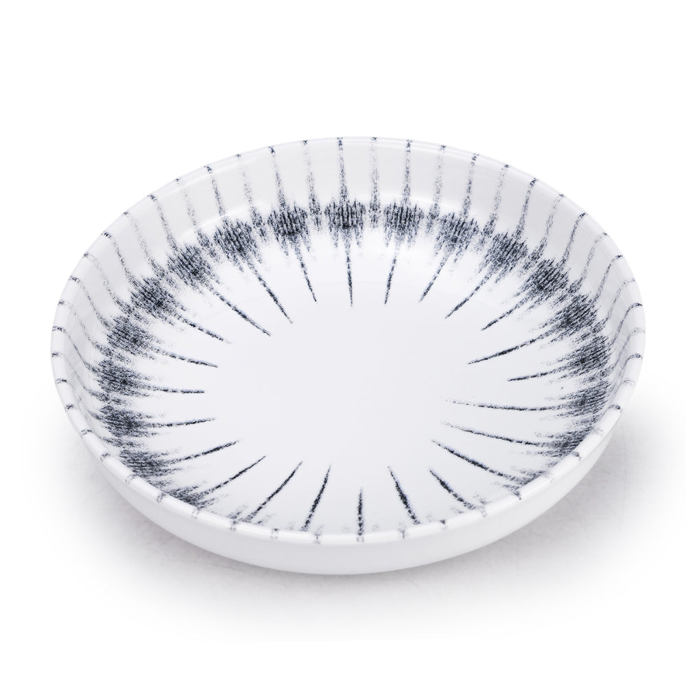 Edessa Cosmo 21cm Ceramic Soup Plate, White (Set of 4)