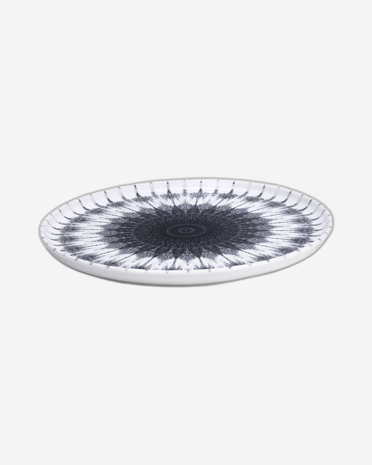 Edessa 26.5cm Cosmo Ceramic Dinner Plate - Multicolor (Set of 1)