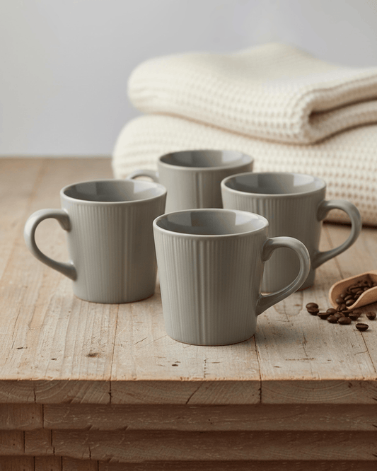 Cuisine Art EVE Mug Set 4 pcs 300 ml Grey