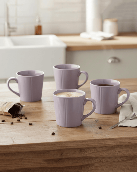 Cuisine Art EVE Mug Set 4 pcs 300 ml Lavender