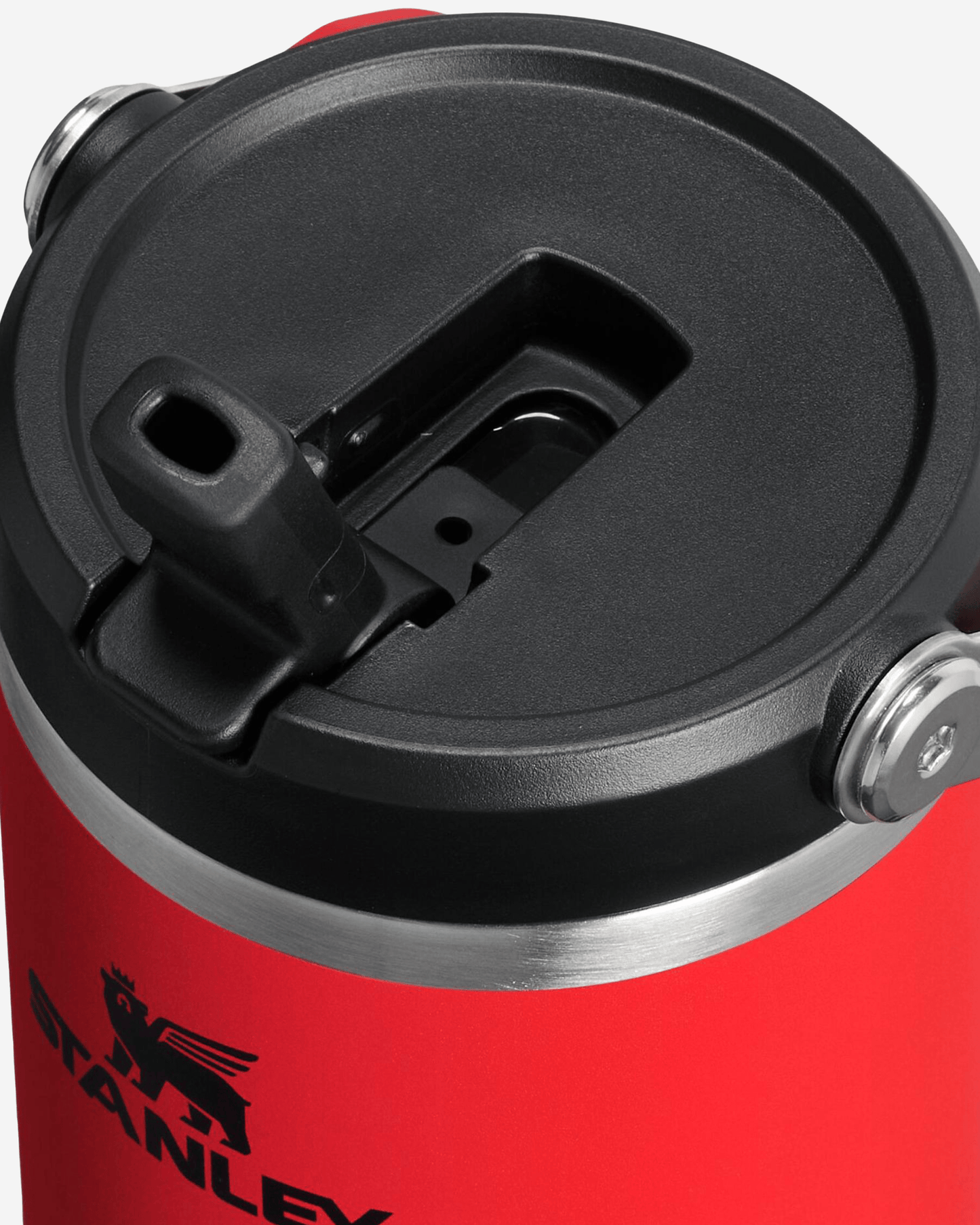 Stanley IceFlow GO Flip Straw Tumbler 410 ml Chili Black