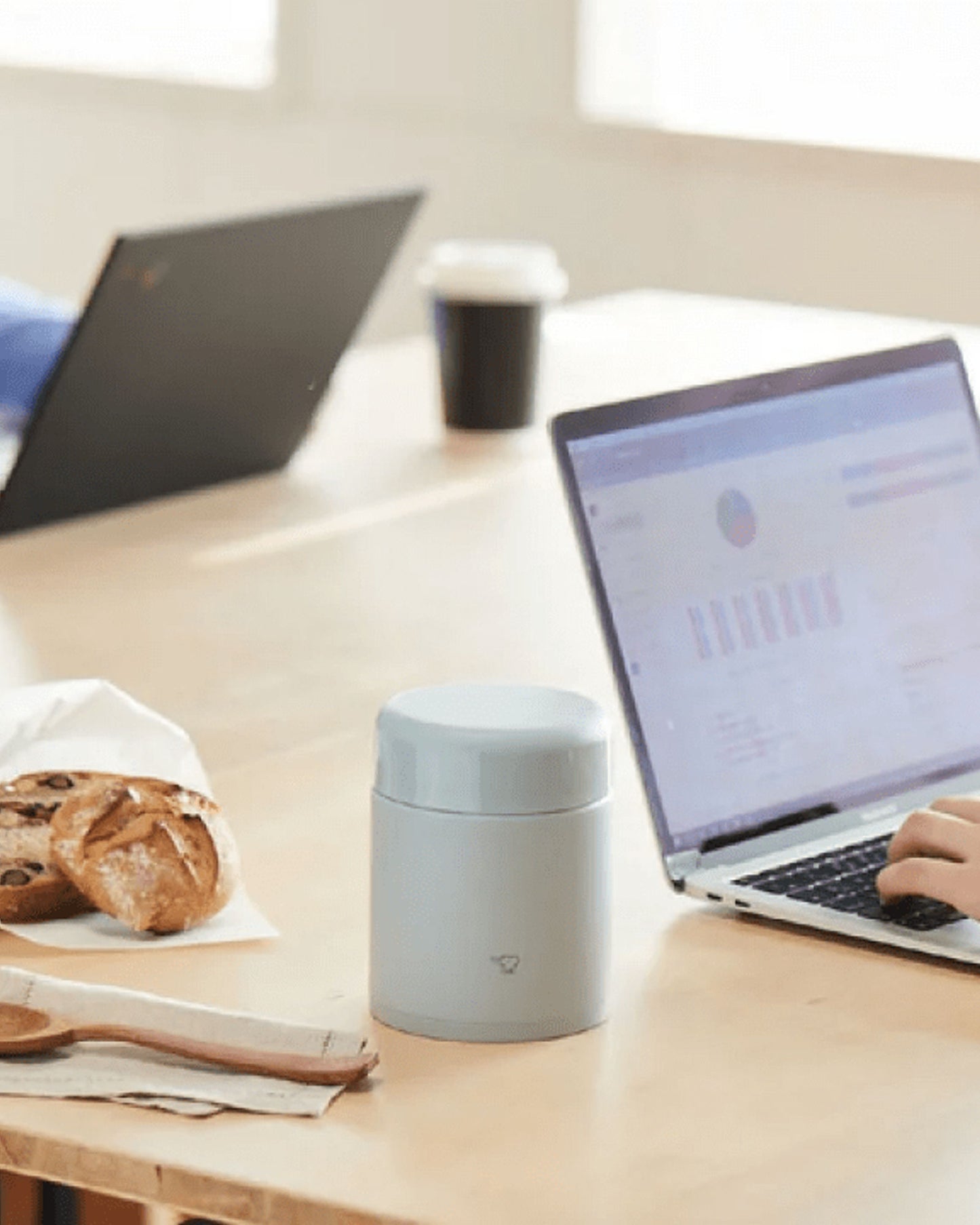 Zojirushi 0.3L -Ice Gray Food Jar