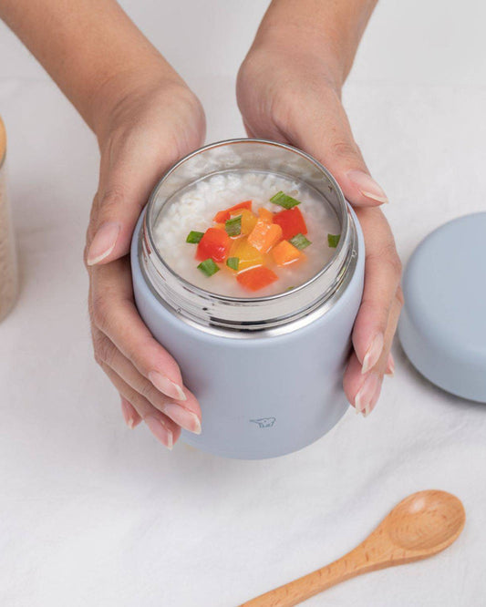 Zojirushi S/S 0.75Lice Gray Vacuum Soup Jar