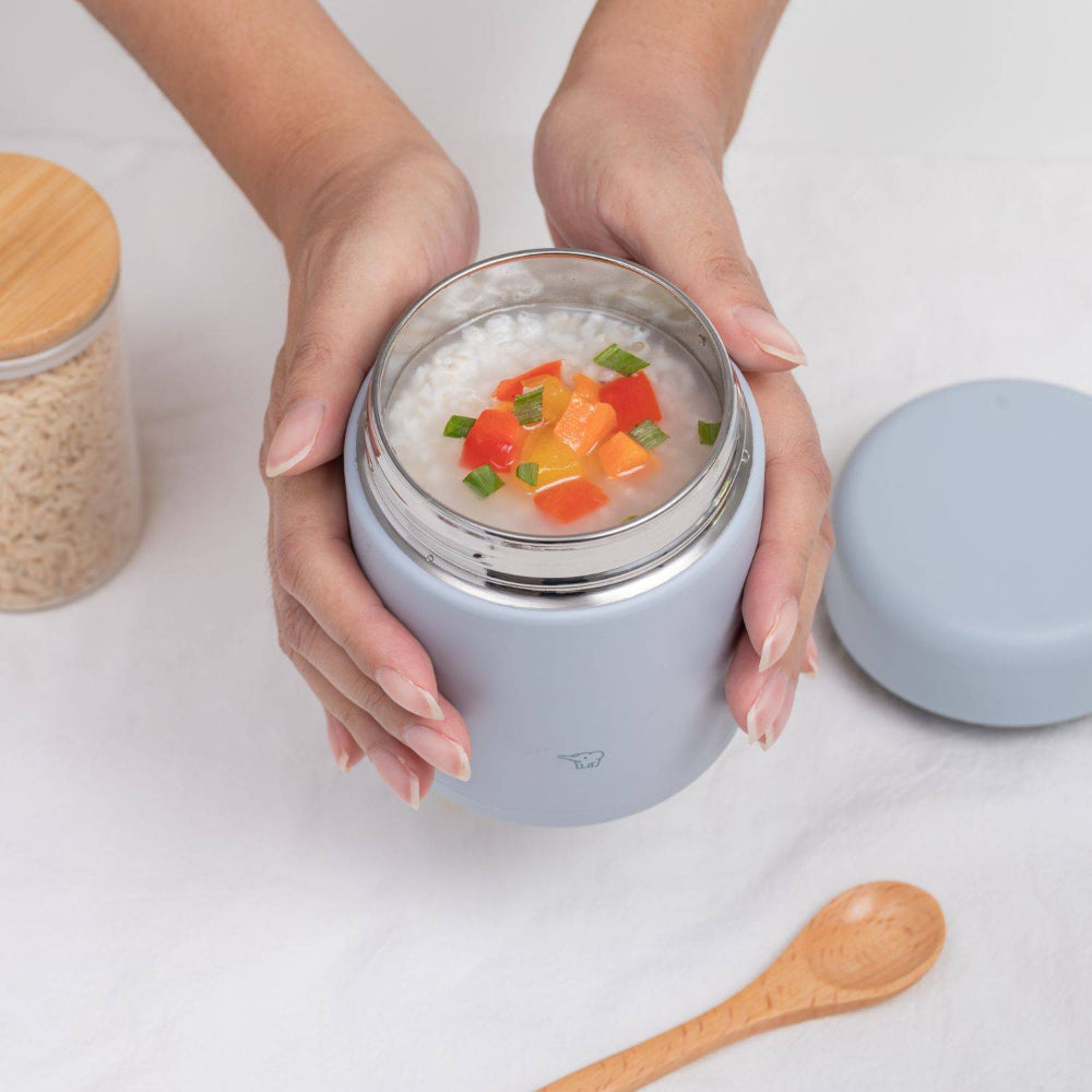 Zojirushi S/S 0.75Lice Gray Vacuum Soup Jar