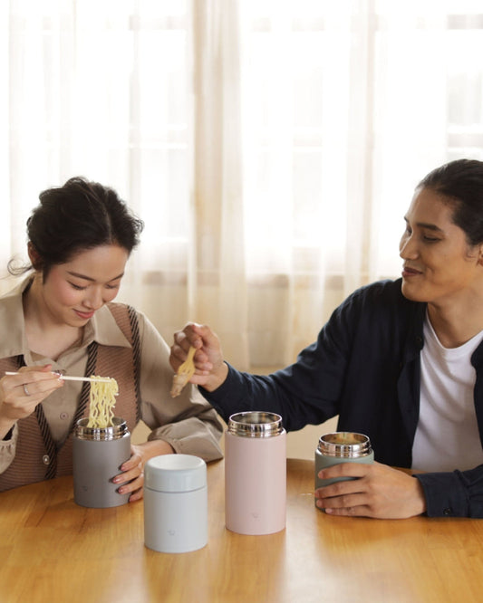 Zojirushi S/S 0.75Lvintage Rose Vacuum Soup Jar