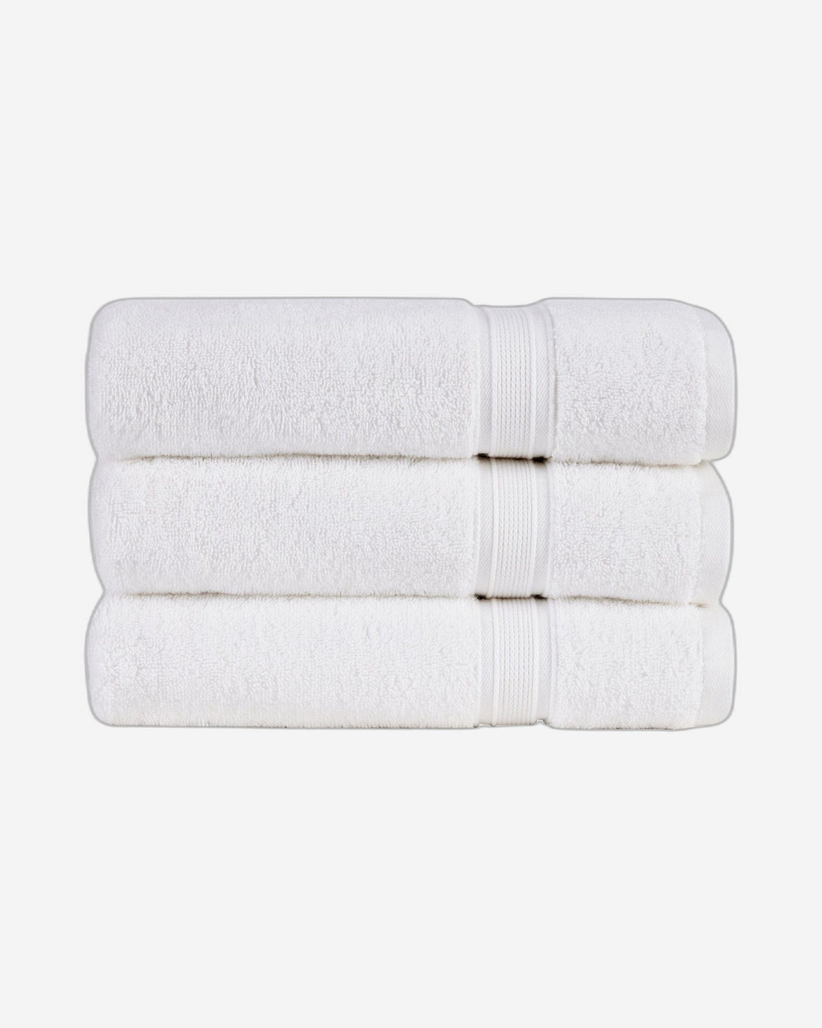 Christy Serene Bath Towel Set 3Pc White