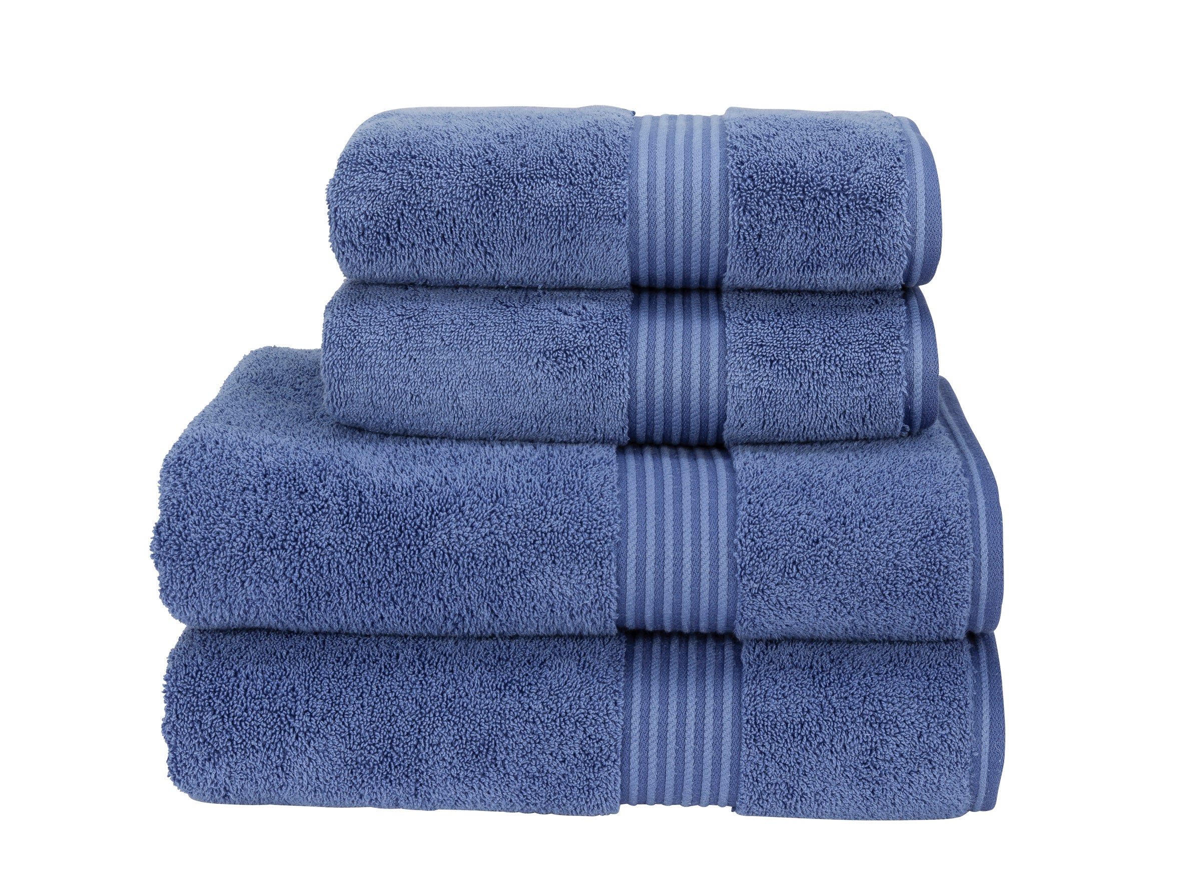 Christy Supreme Bath Towels & Mat Deep Sea
