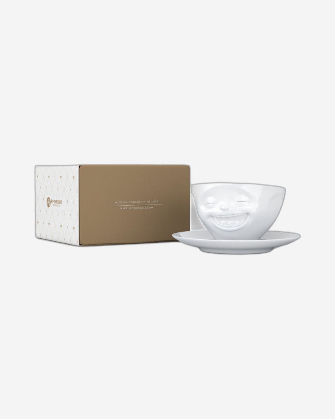 58 Products Coffee cup - laughing white