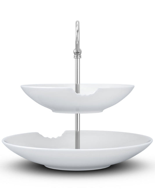 58 Products Food-Tempel - 2 Levels (2 deep plates with bite)