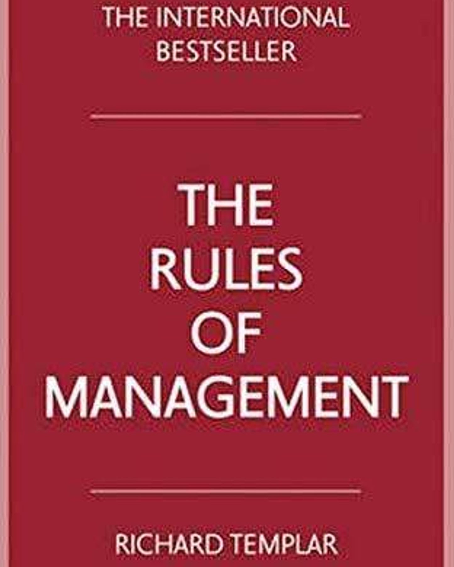 The Rules Of Management