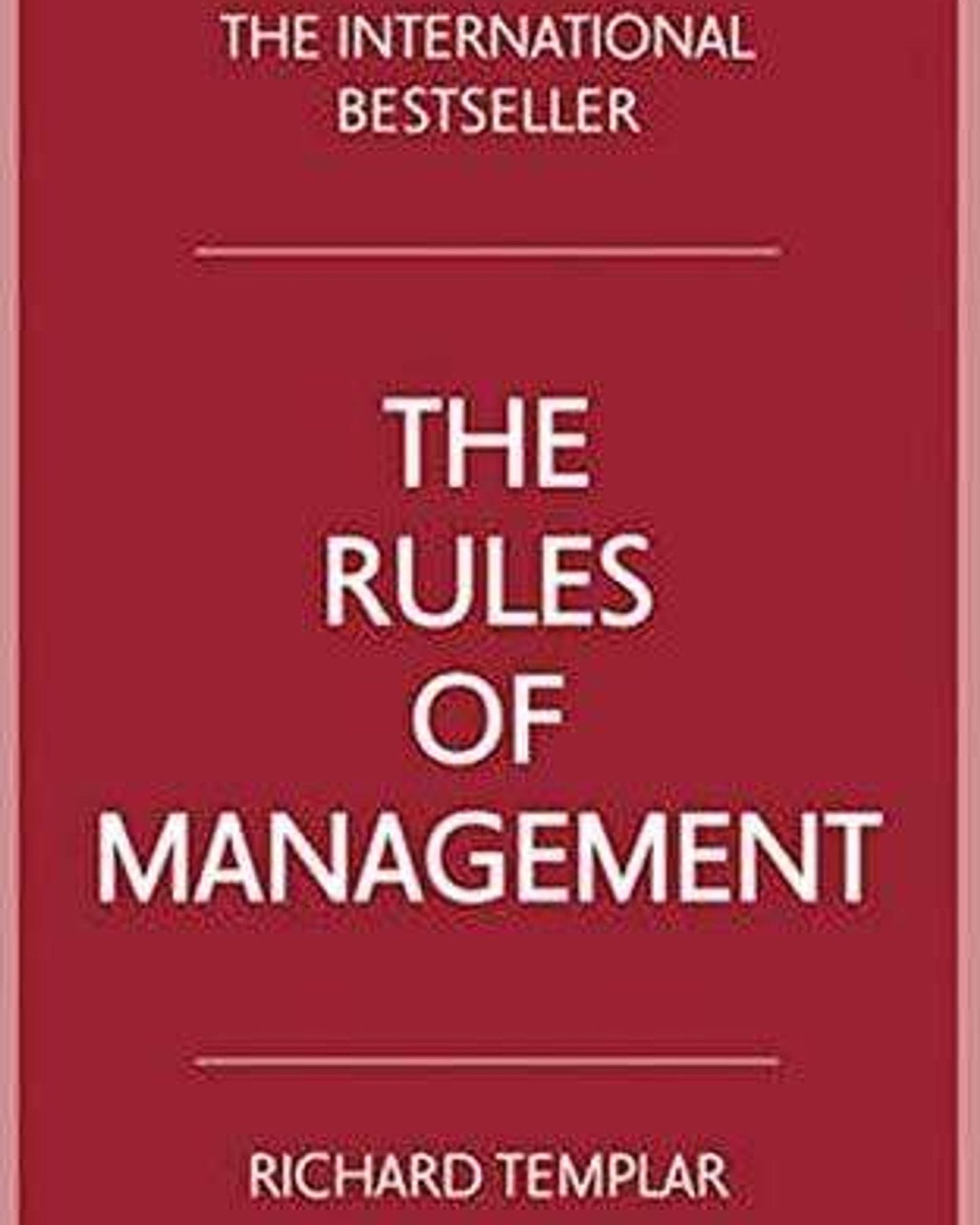 The Rules Of Management