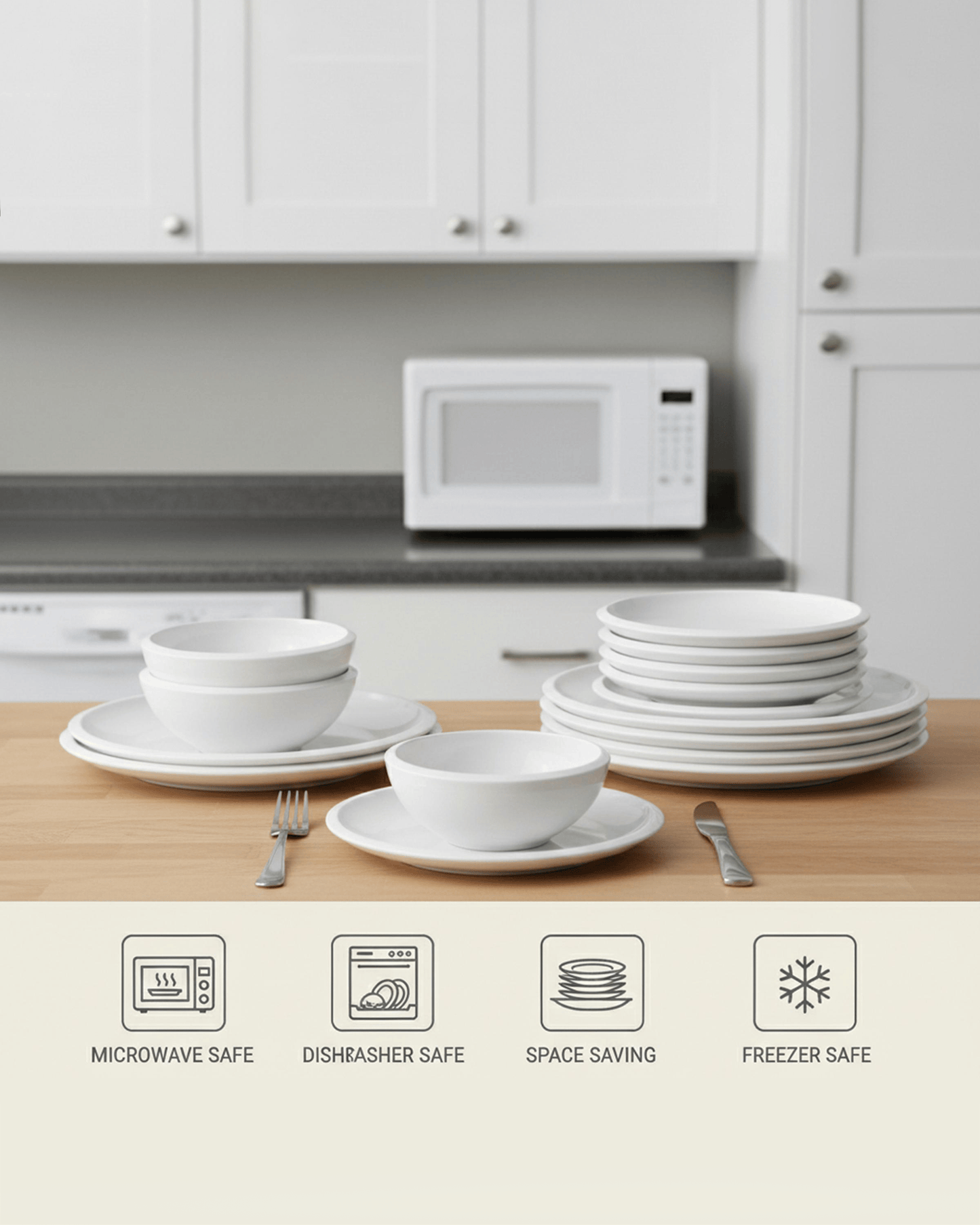 Cuisine Art EMME Dinnerware Set 12 pcs
