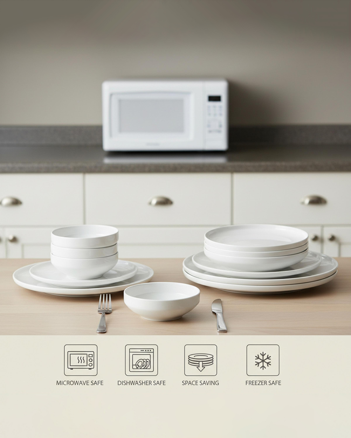 Cuisine Art LIAM Dinnerware Set 18 pcs
