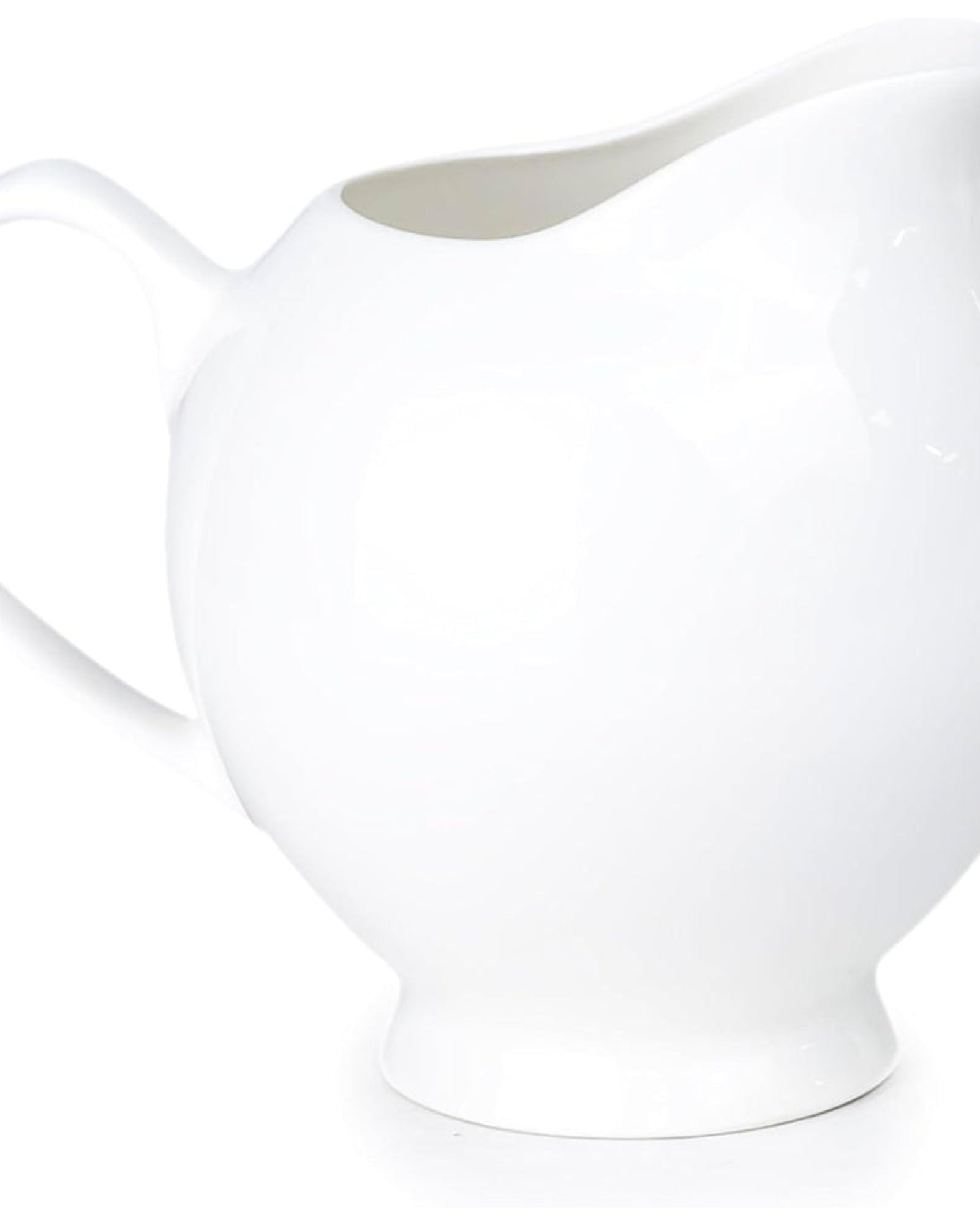 Cuisine Art 47-Piece Bone China Dinnerware Set White Dinner Set for 8 | Dinner Plates, Dessert Plates Tea Cups Saucers Bowls Salad Bowl Oval Platter Tea Pot Sugar Pot Creamer Salt & Pepper Shakers