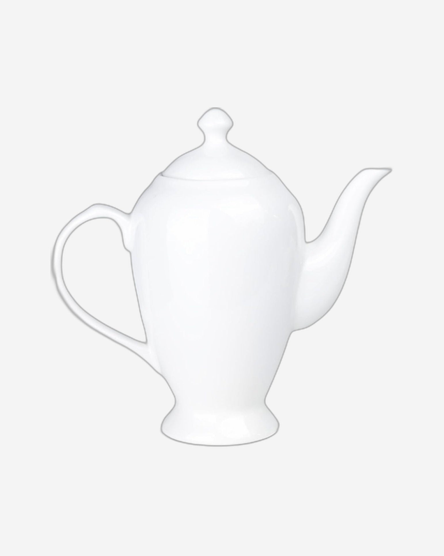 Cuisine Art 47-Piece Bone China Dinnerware Set White Dinner Set for 8 | Dinner Plates, Dessert Plates Tea Cups Saucers Bowls Salad Bowl Oval Platter Tea Pot Sugar Pot Creamer Salt & Pepper Shakers