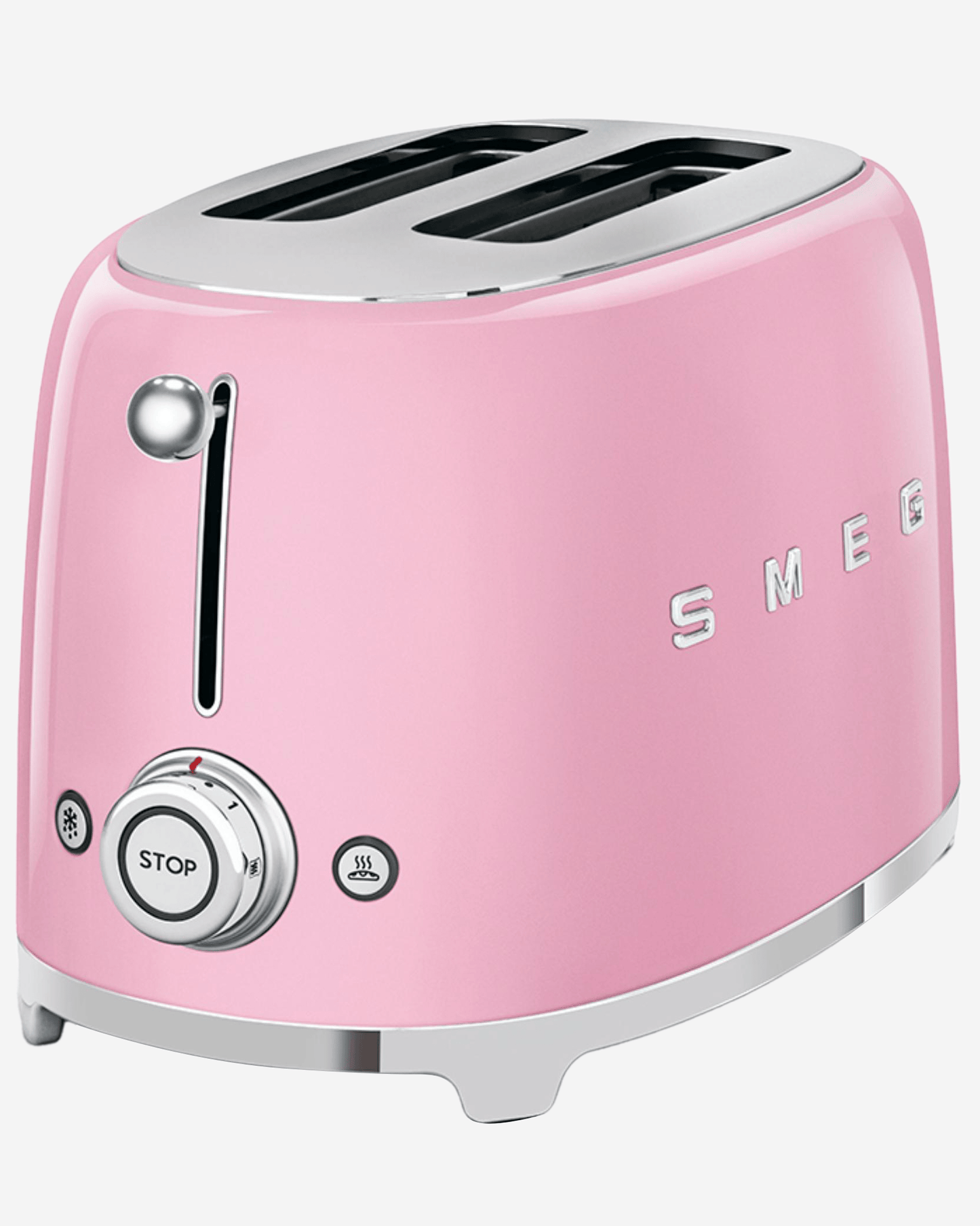 Smeg 2-Slice Toaster Pink