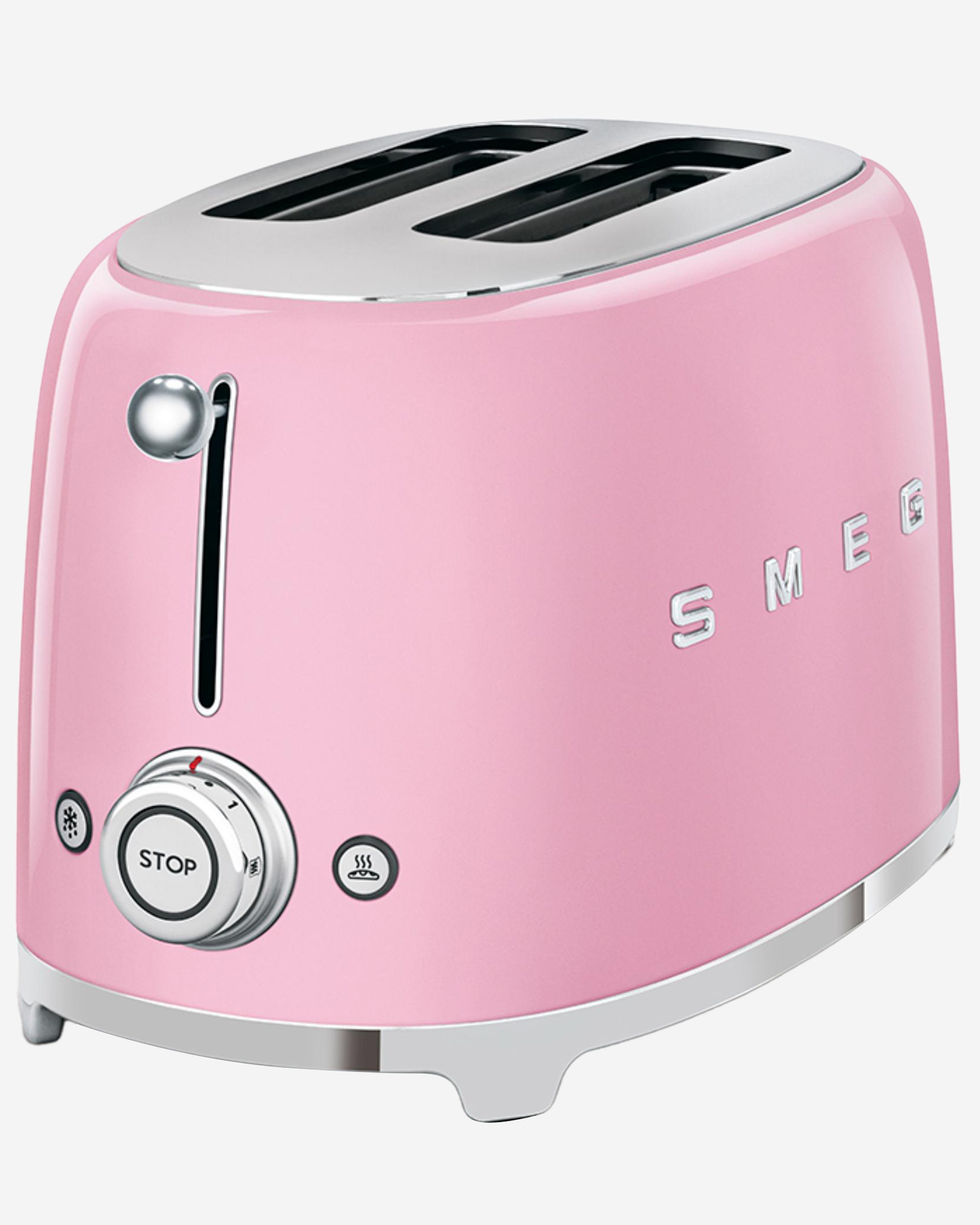 Smeg 2-Slice Toaster Pink