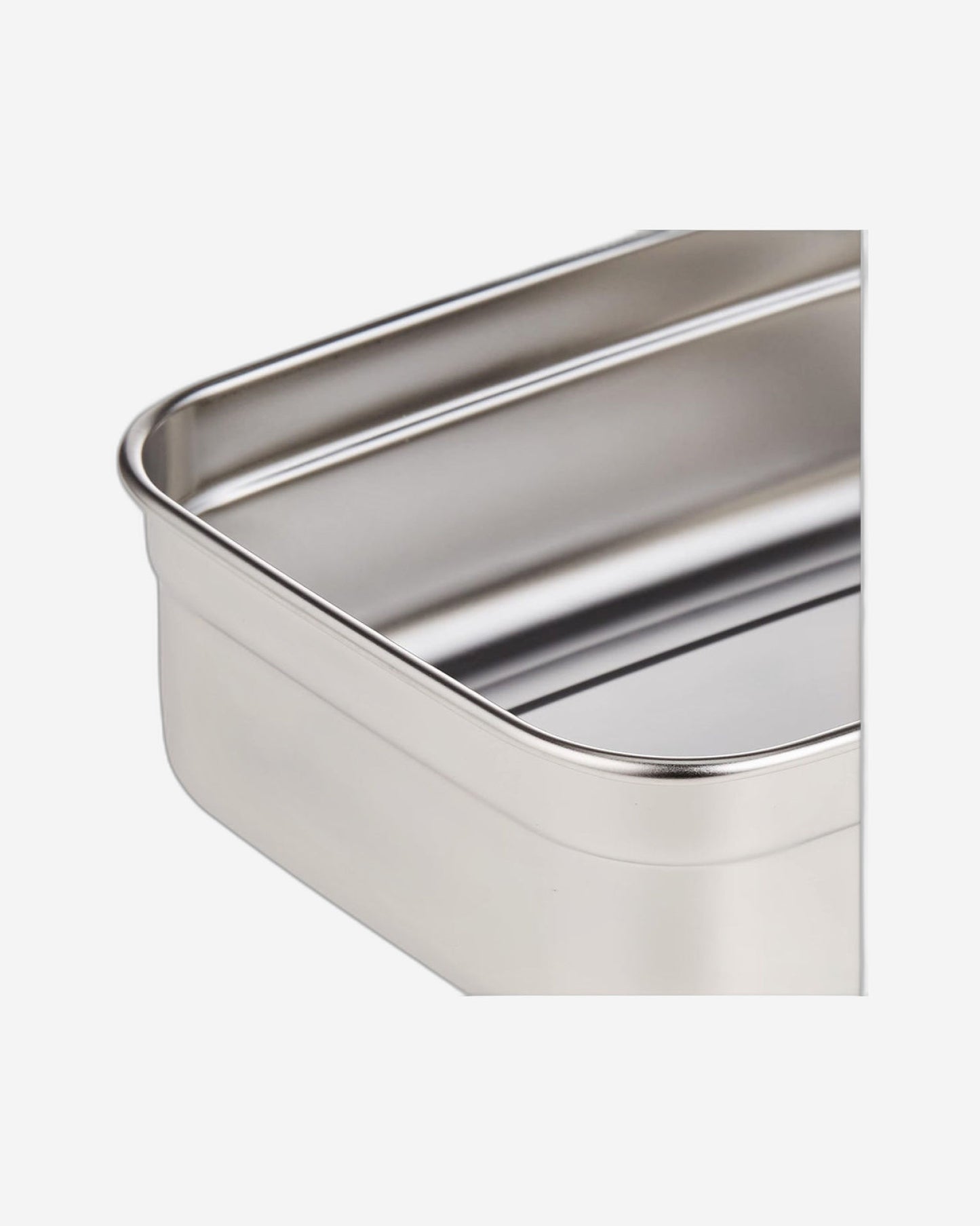 Nessan Stainless Steel Bento Lunch Food Box Container, Large 1250ML Metal Lunch Box Container for Kids Lockable Clips to Leak Proof - BPA-Free - Dishwasher Safe, Black/Silver