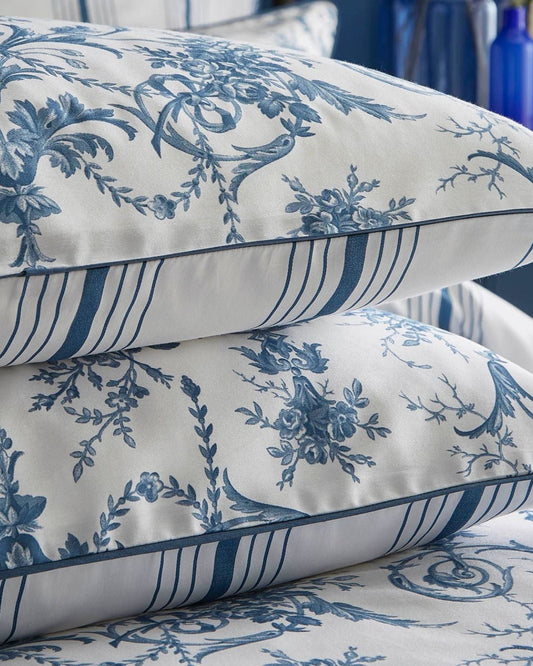 Laura Ashley "Tuileries" Duvet Cover Set in Midnight