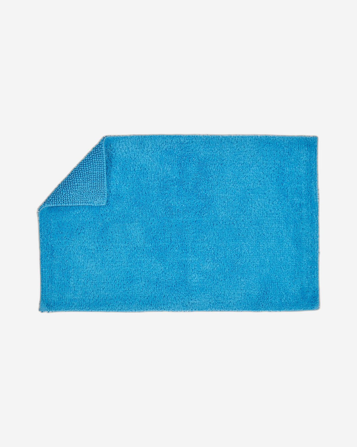 Christy Bath Rug Reversible Cadet Blue