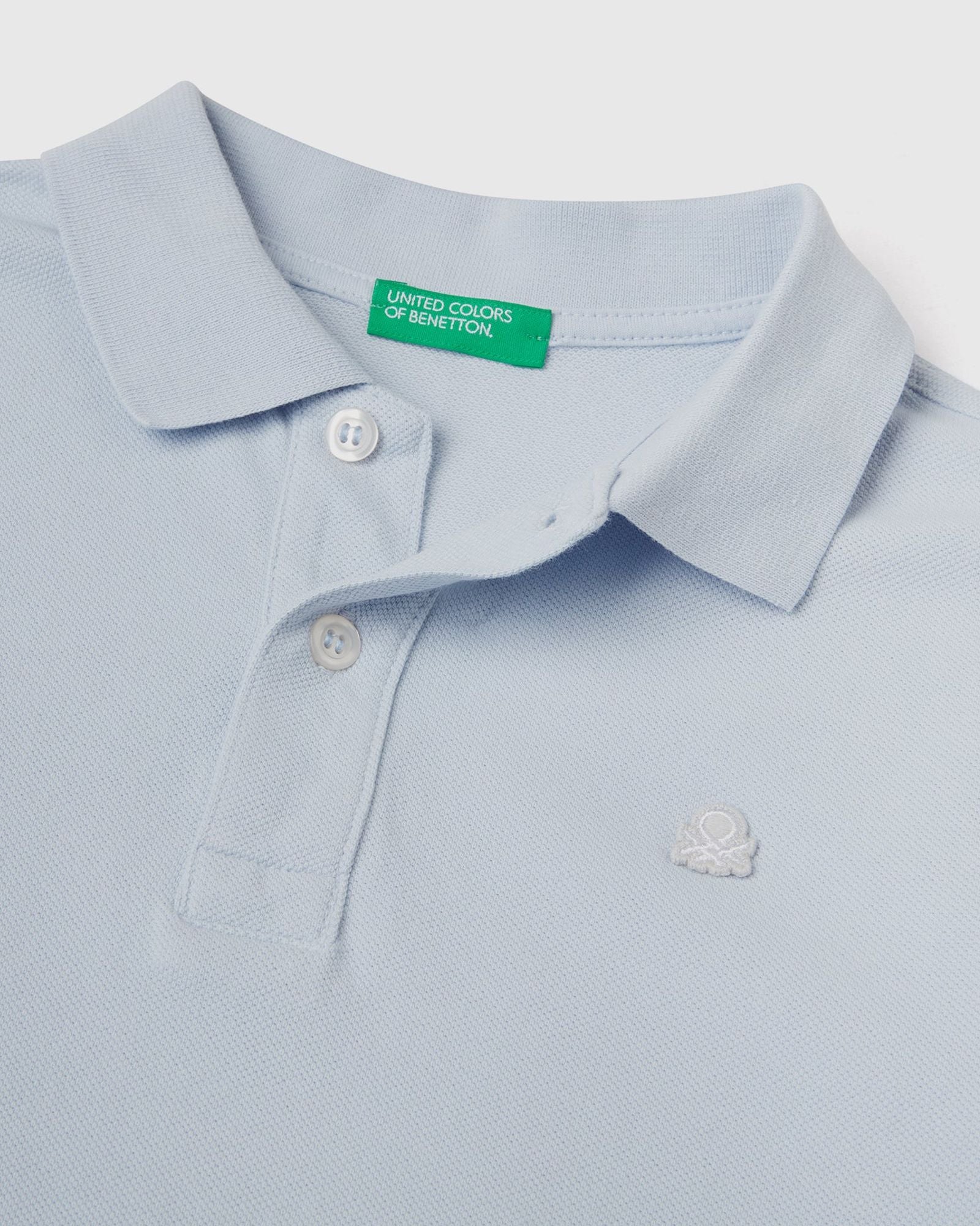 Slim fit polo in 100% organic cotton