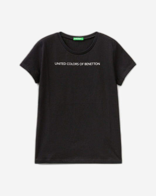 100% cotton t-shirt with logo