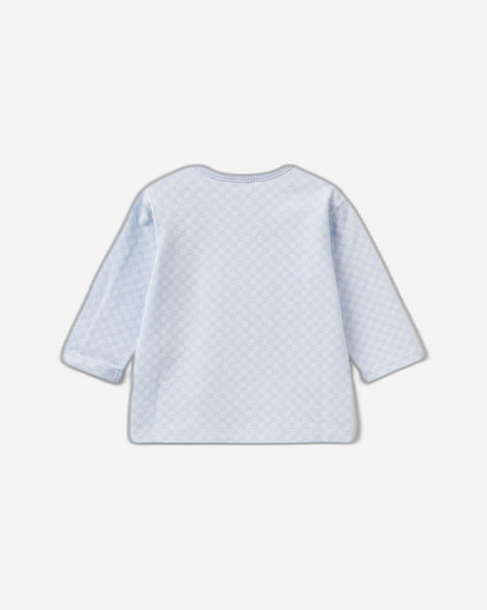 Optical t-shirt with teddy bear print