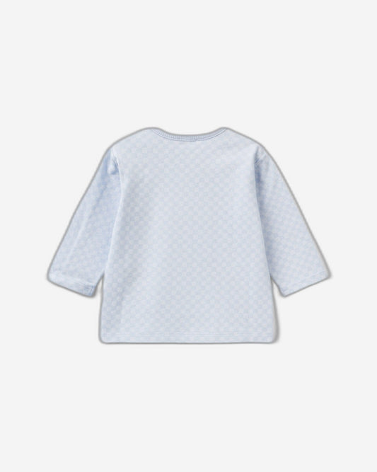 Optical t-shirt with teddy bear print