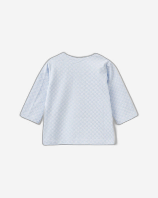 Optical t-shirt with teddy bear print