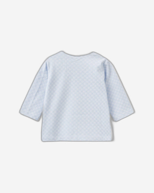 Optical t-shirt with teddy bear print