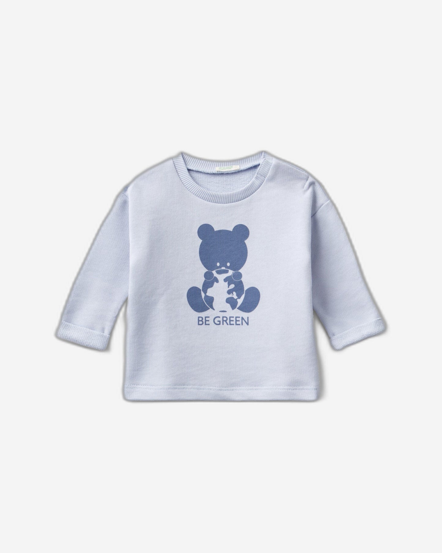 Organic cotton sweatshirt with print