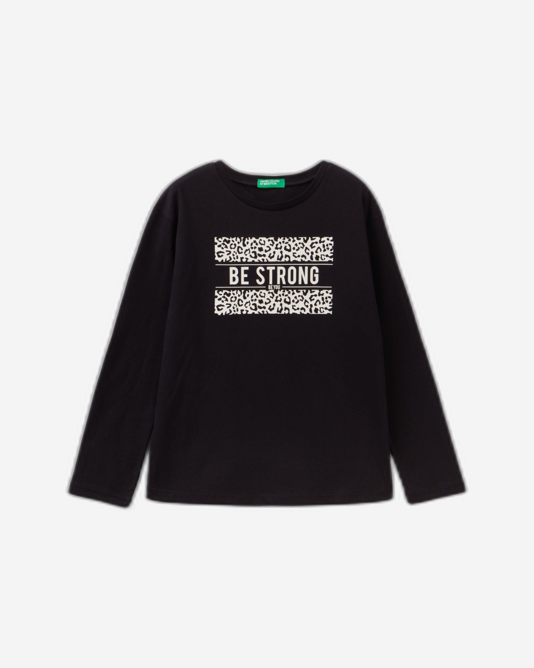 T-shirt in warm cotton with print