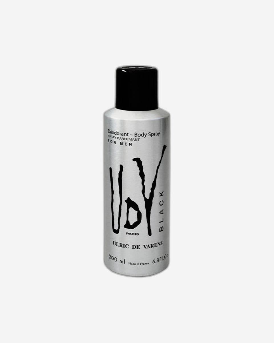 Ulric De Varens Black Deodorant Body Spray 200ml
