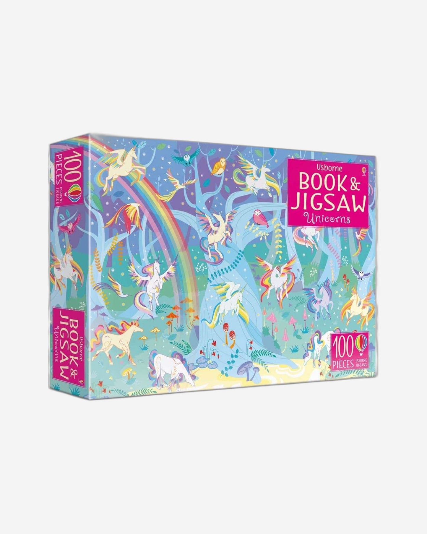 BOOKS AND JIGSAW UNICORNS
