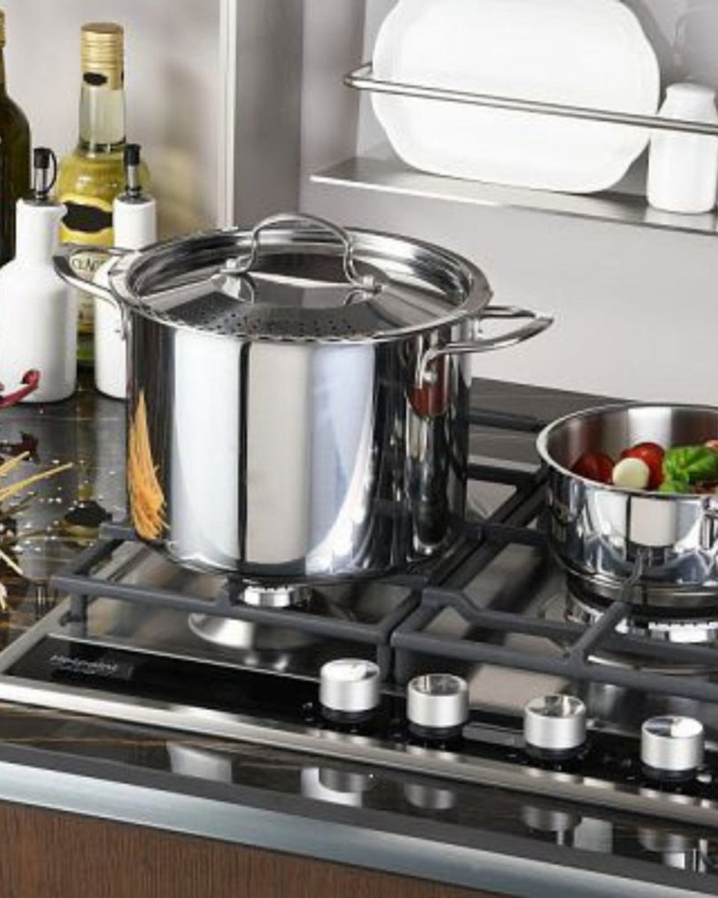 Tognana High Pot 2 Handles 18 CM With Lid Grancucina Vanitosa