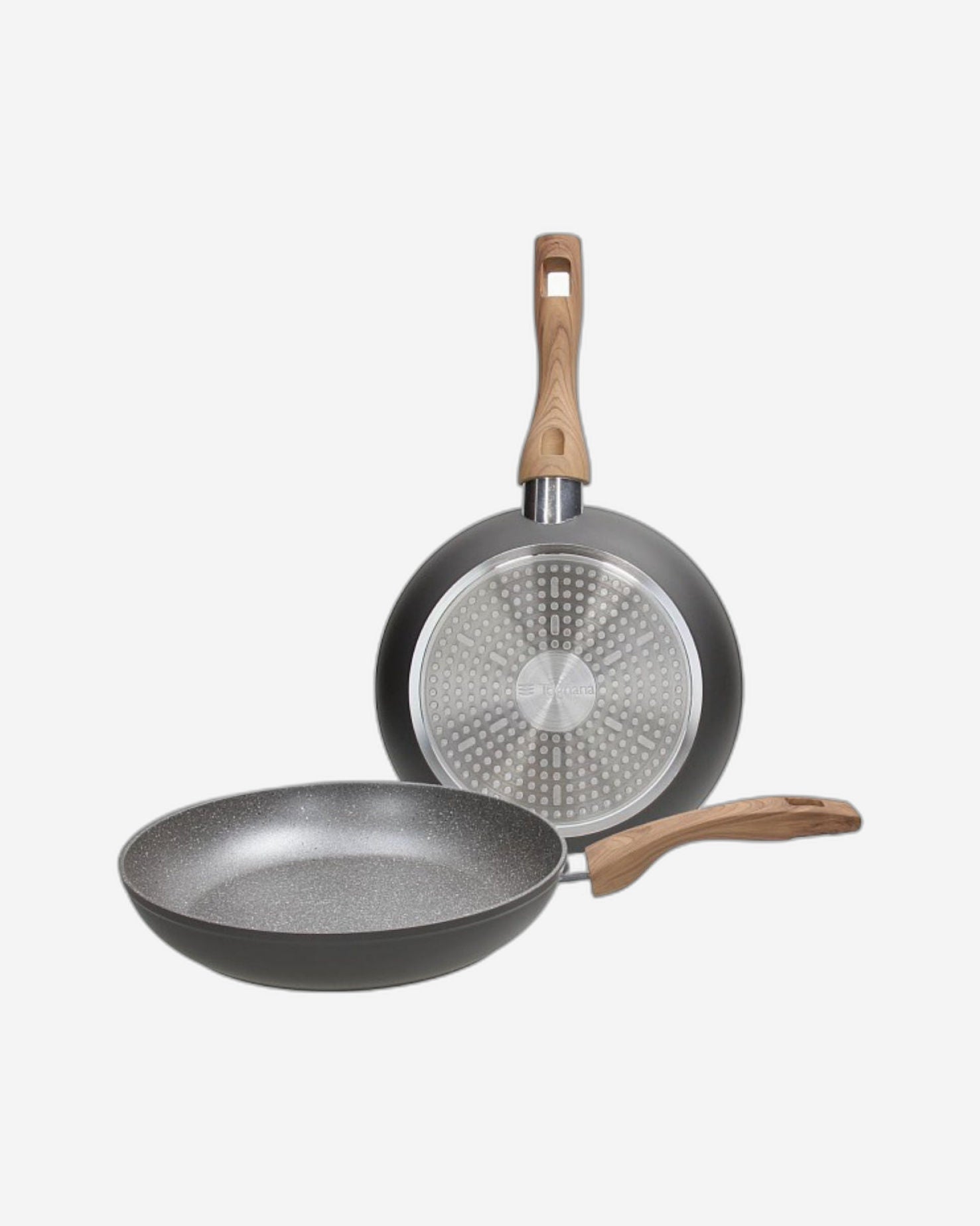 Tognana Grancucina Granite Frying Pan Set – 2 Pcs (24 cm & 28 cm)