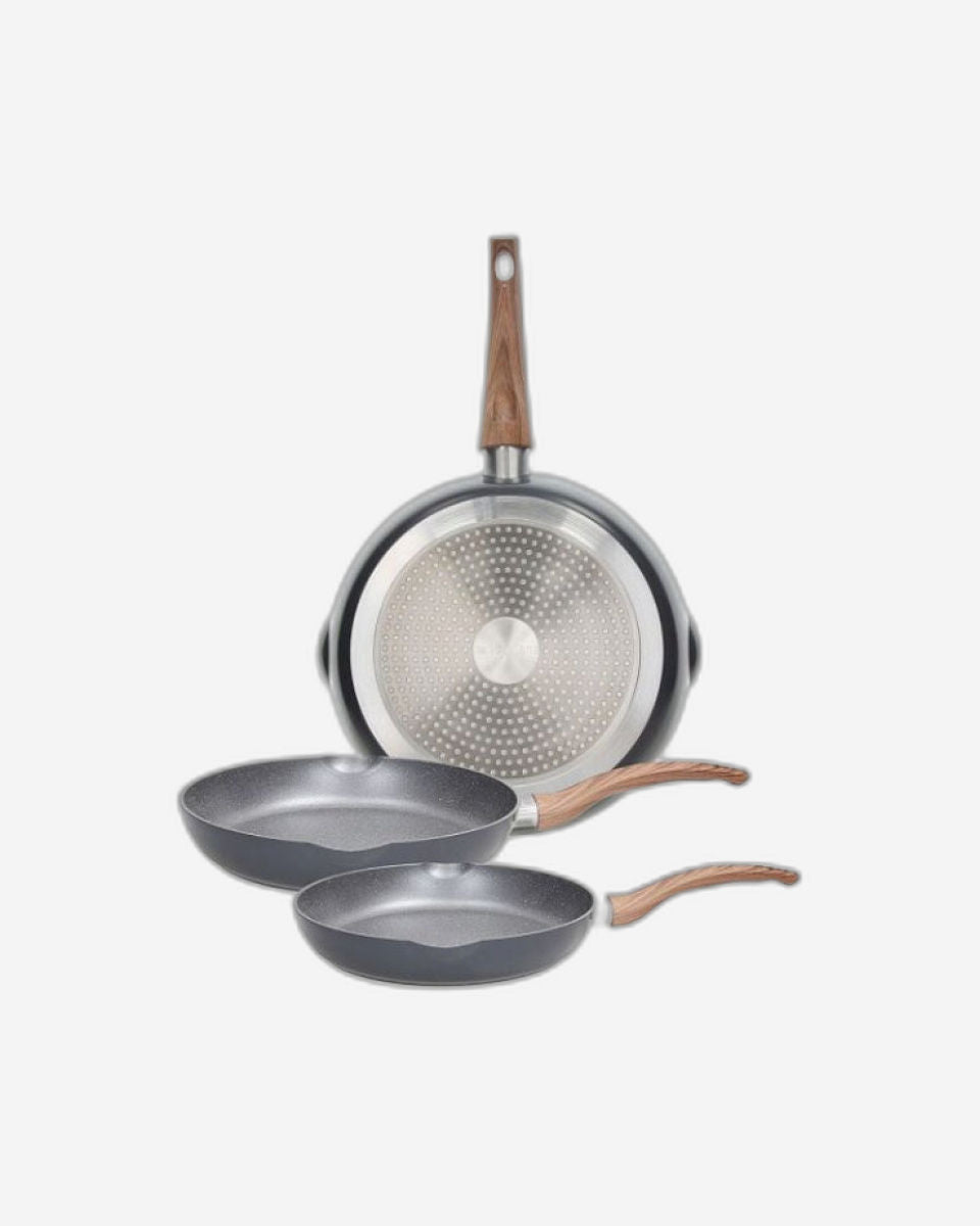 Tognana Grancucina Acquarama Frying Pan Set – 3 Pieces (20/24/28 cm)