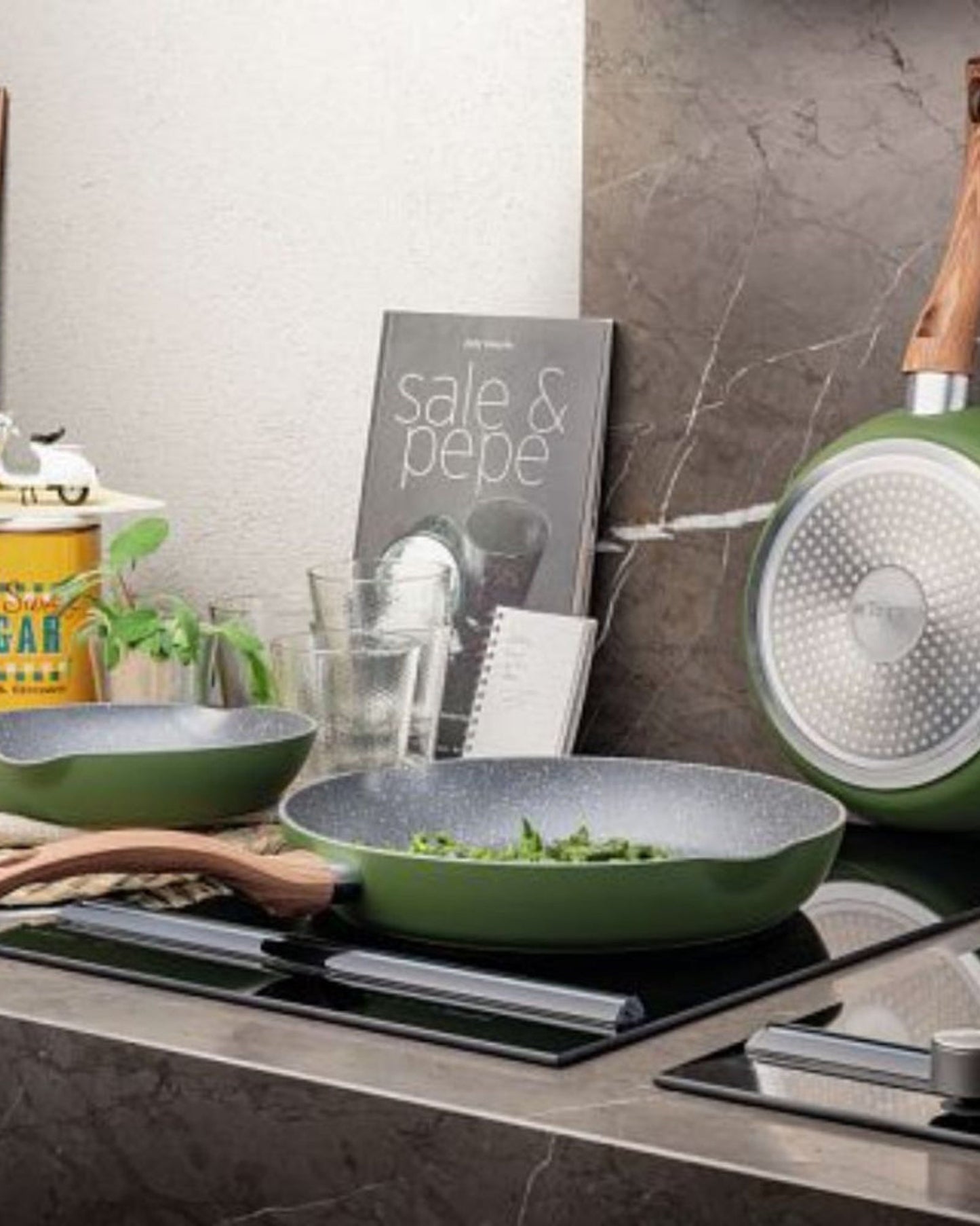 Tognana Jungle 3-Piece Frying Pan Set – 20/24/28 cm