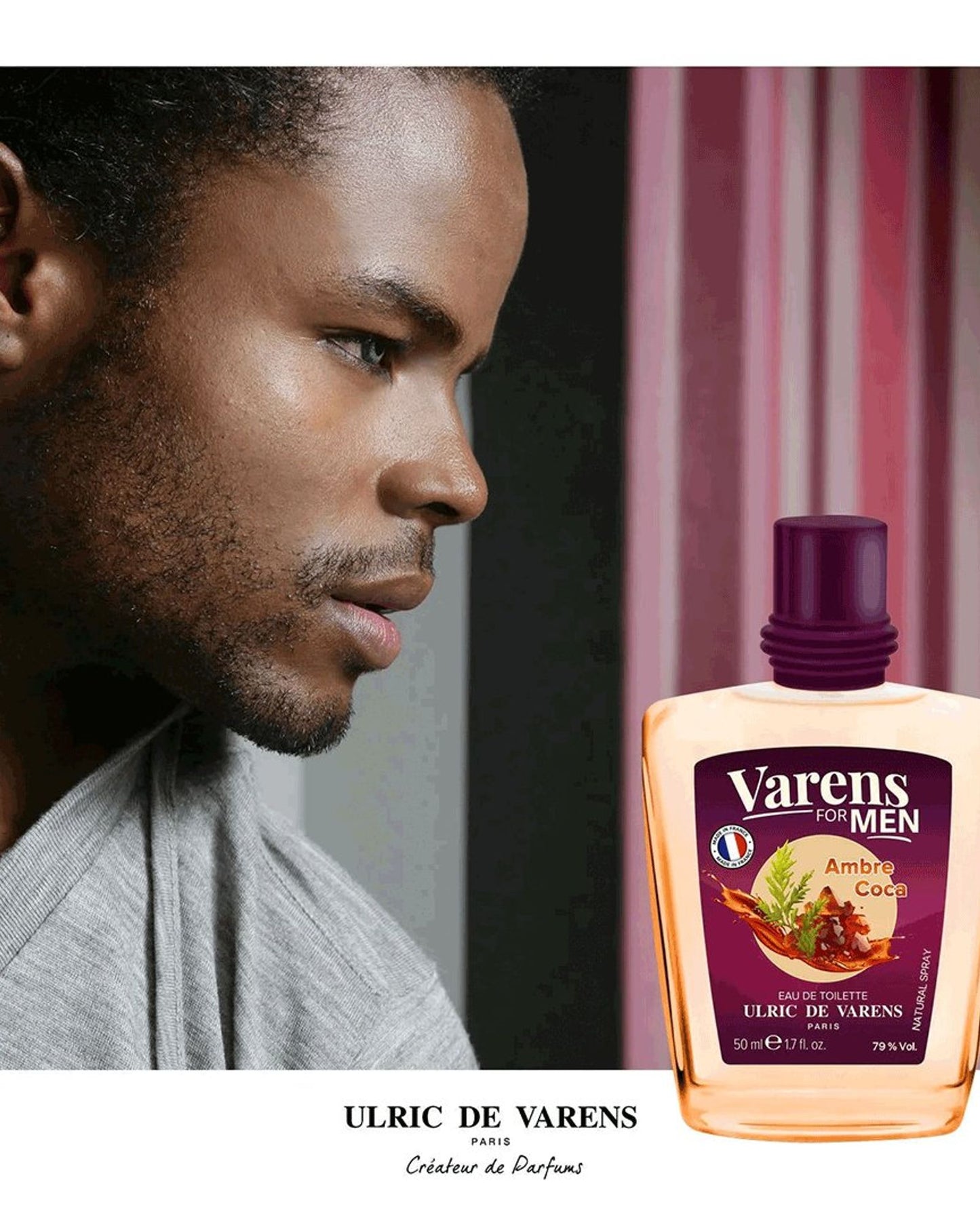 Ulric De Varens for Men Ambre Coca EDT 100ml